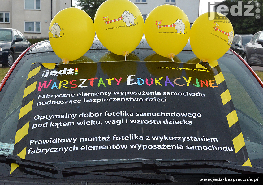 POROZMAWIAJMY O BEZPIECZEŃSTWIE | Warsztaty Edukacyjne Bezpiecznie dziecko w podróży i na drodze w Skierniewicach
